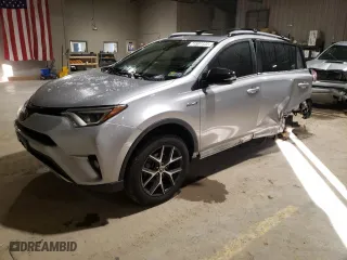 2017 Toyota RAV4 Hybrid SE with VIN JTMJJREV1HD103457, listed as a Copart auction lot 71501122 with 43,274 mi miles. Bid and sale history available at carsss.com. Image 1.