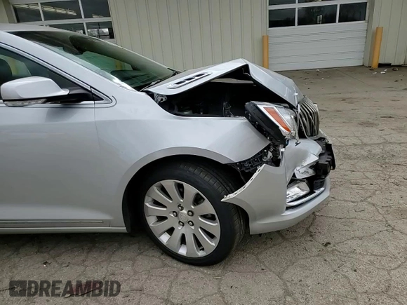 2014 Buick LaCrosse Leather with VIN 1G4GC5G39EF165516, listed as a Copart auction lot 53138105 with 56,715 mi miles and Clean title. Bid and sale history available at DreamBid. Image 11.