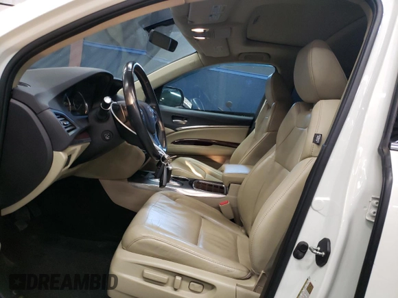2016 Acura MDX with VIN 5FRYD4H21GB035211, listed as a Copart auction lot 79835604 with 135,233 mi miles and Salvage Title. Bid and sale history available at carsss.com. Image 7.