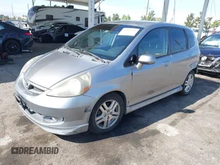 2008 Honda Fit Sport with VIN JHMGD38658S039923, listed as a IAAI auction lot 42086239 with 230,715 mi miles. Bid and sale history available at carsss.com. Image 18.