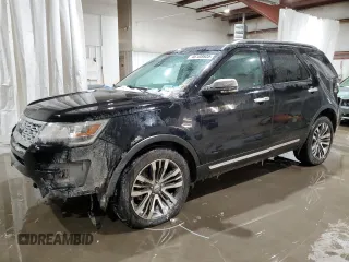 2017 Ford Explorer Platinum z VIN 1FM5K8HT4HGC88875, wystawiony jako Copart lot #46108605 z przebiegiem 99 503 mil mil oraz Szkoda całkowita • Salvage title. Historia ofert i sprzedaży dostępna na DreamBid. Obrazek 1.