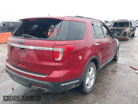 2018 Ford Explorer Limited with VIN 1FM5K7F84JGC84582, listed as a IAAI auction lot 41564354 with Not Provided miles and . Bid and sale history available at carsss.com. Image 4.