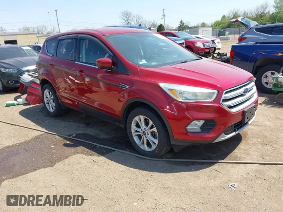 2017 Ford Escape SE with VIN 1FMCU9GD6HUE90149, listed as a IAAI auction lot 42092316 with 162,977 mi miles and . Bid and sale history available at DreamBid. Image 1.
