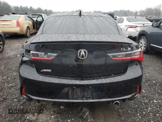 2020 Acura ILX w/Premium/A-SPEC Pkg with VIN 19UDE2F81LA008538, listed as a Copart auction lot 84619724 with 38,610 mi miles and Salvage Title. Bid and sale history available at carsss.com. Image 6.
