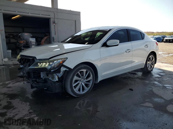 2017 Acura ILX with VIN 19UDE2F37HA014596, listed as a Copart auction lot 50725895 with 54,810 mi miles and Salvage Title. Bid and sale history available at carsss.com. Image 1.
