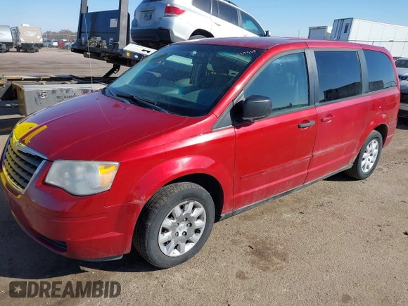 2008 Chrysler Town & Country LX with VIN 2A8HR44H18R780374, listed as a IAAI auction lot 41854943 with 219,560 mi miles and . Bid and sale history available at DreamBid. Image 2.
