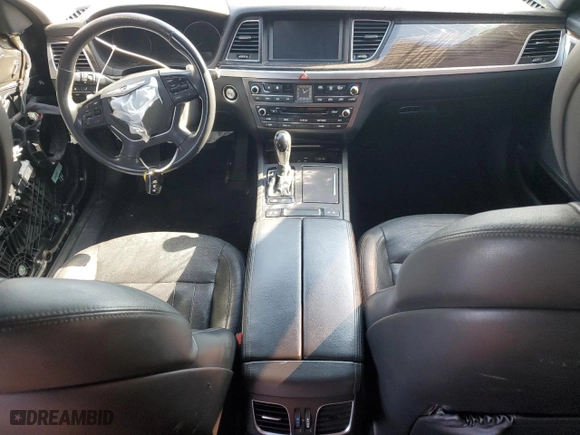 2016 Hyundai Genesis 3.8L with VIN KMHGN4JE1GU132118, listed as a Copart auction lot 45551225 with 101,259 mi miles and Salvage Title. Bid and sale history available at carsss.com. Image 8.
