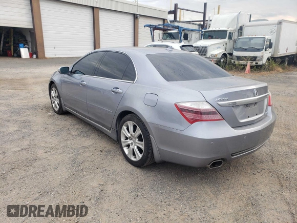 2011 Acura RL Technology with VIN JH4KB2F61BC000552, listed as a Copart auction lot 76321544 with 156,487 mi miles and Salvage Title. Bid and sale history available at DreamBid. Image 3.