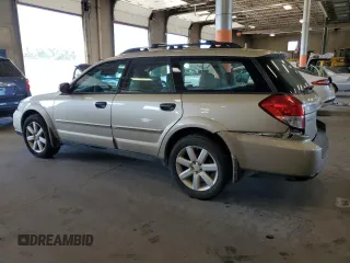 2008 Subaru Outback i with VIN 4S4BP61C387350818, listed as a Copart auction lot 61717085 with 122,273 mi miles and Salvage title. Bid and sale history available at DreamBid. Image 2.