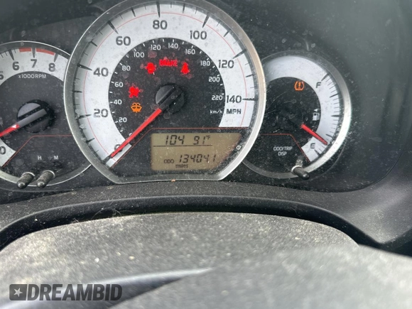 2012 Toyota Yaris L with VIN JTDKTUD36CD523080, listed as a Copart auction lot 44404985 with 134,041 mi miles and Clean Title. Bid and sale history available at carsss.com. Image 8.