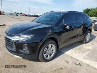 2020 Chevrolet Blazer LT with VIN 3GNKBCRSXLS728454, listed as a Copart auction lot 59398165 with 58,133 mi miles and Salvage title. Bid and sale history available at DreamBid. Image 1.