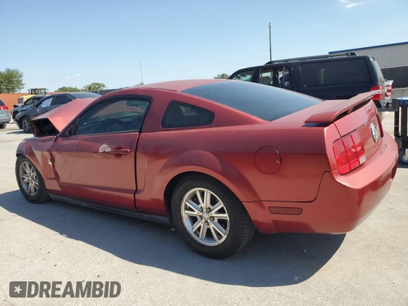 2008 Ford Mustang Deluxe with VIN 1ZVHT80N285140468, listed as a Copart auction lot 52972355 with 216,999 mi miles and Salvage title. Bid and sale history available at DreamBid. Image 2.
