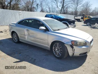 2006 Volvo C70 with VIN YV1MC68216J000944, listed as a Copart auction lot 48688765 with 146,247 mi miles and Salvage Title. Bid and sale history available at carsss.com. Image 4.