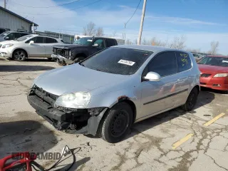 2009 Volkswagen Rabbit S with VIN WVWBA71K29W033350, listed as a Copart auction lot 84136794 with 157,632 mi miles and Salvage Title. Bid and sale history available at carsss.com. Image 1.