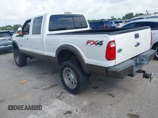 2015 Ford F-250 Lariat with VIN 1FT7W2BT3FEB03196, listed as a IAAI auction lot 42655899 with Not provided miles and . Bid and sale history available at DreamBid. Image 3.