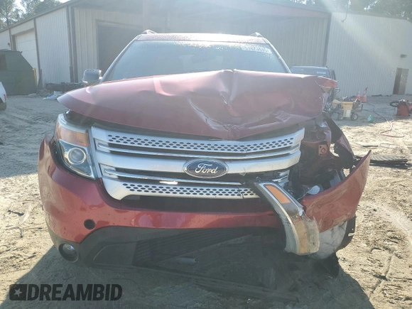 2013 Ford Explorer XLT with VIN 1FM5K8D88DGB36447, listed as a Copart auction lot 51423435 with 88,042 mi miles and Salvage Title. Bid and sale history available at DreamBid. Image 5.