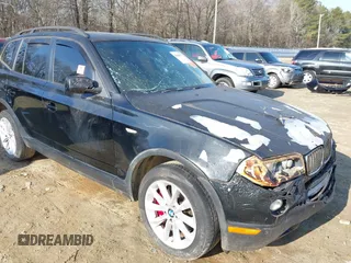 2008 BMW X3 3.0si with VIN WBXPC93428WJ04266, listed as a IAAI auction lot 41464577 with 1 mi miles. Bid and sale history available at carsss.com. Image 12.
