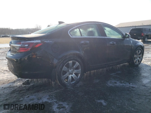 2016 Buick Regal Premium II with VIN 2G4GT5GX8G9112031, listed as a Copart auction lot 43743695 with 114,617 mi miles and Salvage title. Bid and sale history available at DreamBid. Image 3.