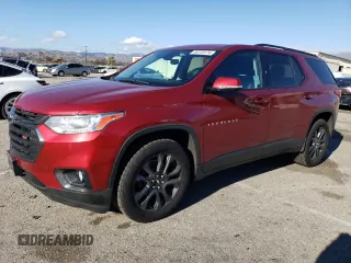 2019 Chevrolet Traverse RS with VIN 1GNERJKX6KJ249192, listed as a Copart auction lot 84519174 with 116,503 mi miles and Salvage Title. Bid and sale history available at carsss.com. Image 1.