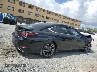 2020 Lexus ES 350 F Sport with VIN 58AGZ1B15LU057618, listed as a Copart auction lot 55978645 with 56,891 mi miles and Non repairable. Bid and sale history available at DreamBid. Image 3.