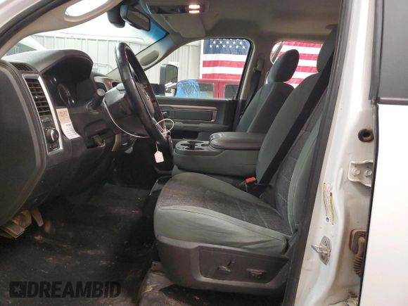 2018 Ram 2500 Big Horn with VIN 3C6UR5DJ6JG183111, listed as a Copart auction lot 56595505 with 278,962 mi miles and Clean title. Bid and sale history available at DreamBid. Image 7.