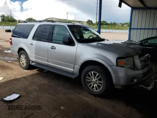 2011 Ford Expedition Max XLT with VIN 1FMJK1J5XBEF16060, listed as a Copart auction lot 59939105 with 180,480 mi miles and Clean title. Bid and sale history available at DreamBid. Image 4.