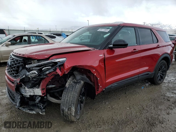 2022 Ford Explorer ST-Line с VIN 1FMSK8KH7NGA27596, выставлен на аукционе Copart как лот 48417085 с пробегом 30 477 миль миль и Списание • Salvage title. История ставок и продаж доступна на DreamBid. Изображение 1.