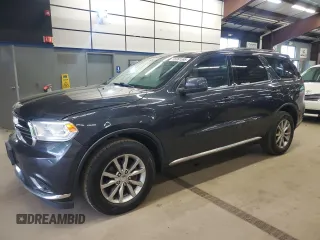2016 Dodge Durango SXT with VIN 1C4RDJAG7GC347282, listed as a Copart auction lot 56361595 with 185,255 mi miles and Clean title. Bid and sale history available at DreamBid. Image 1.