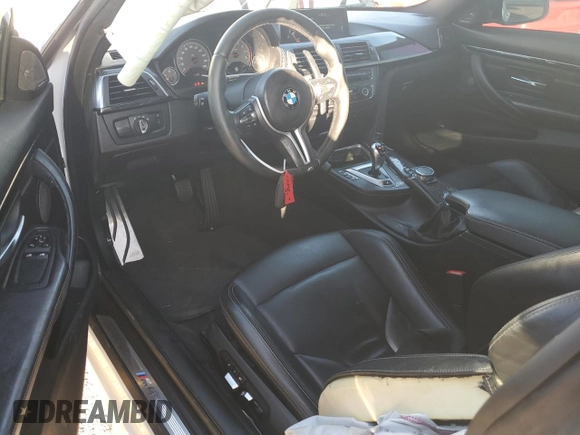 2016 BMW M4 with VIN WBS3R9C56GK336936, listed as a Copart auction lot 52146915 with 70,585 mi miles and Salvage Title. Bid and sale history available at carsss.com. Image 8.
