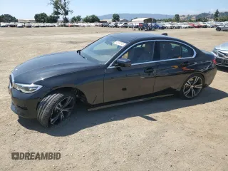 2020 BMW 3 Series 330i with VIN 3MW5R1J01L8B16315, listed as a Copart auction lot 62030745 with 36,116 mi miles and Salvage title. Bid and sale history available at DreamBid. Image 1.