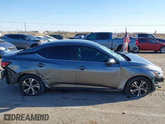 2021 Nissan Sentra SV with VIN 3N1AB8CV1MY221464, listed as a IAAI auction lot 41668918 with 80,819 mi miles and . Bid and sale history available at DreamBid. Image 12.