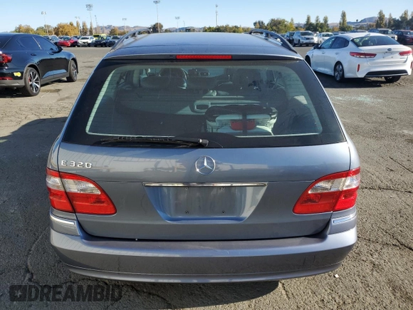 2004 Mercedes-Benz E 320 with VIN WDBUH65J84A384087, listed as a Copart auction lot 79198764 with 206,500 mi miles and Salvage Title. Bid and sale history available at DreamBid. Image 6.