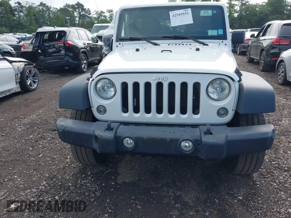 2016 Jeep Wrangler Unlimited Sport z VIN 1C4HJWDG7GL166003, wystawiony jako IAAI lot #42549551 z przebiegiem 96 760 mil mil oraz . Historia ofert i sprzedaży dostępna na DreamBid. Obrazek 12.