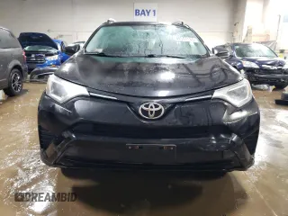 2016 Toyota RAV4 LE with VIN 2T3BFREV3GW440493, listed as a Copart auction lot 44507185 with 150,473 mi miles and Salvage Title. Bid and sale history available at DreamBid. Image 5.