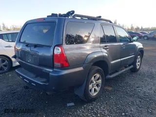 2006 Toyota 4Runner SR5 with VIN JTEBU14R468062745, listed as a IAAI auction lot 41389798 with 201,598 mi miles. Bid and sale history available at carsss.com. Image 4.