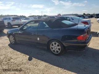 2002 Mercedes-Benz CLK-Class with VIN WDBLK65G02T119411, listed as a Copart auction lot 74130314 with 0 mi miles and Non Repairable. Bid and sale history available at carsss.com. Image 2.