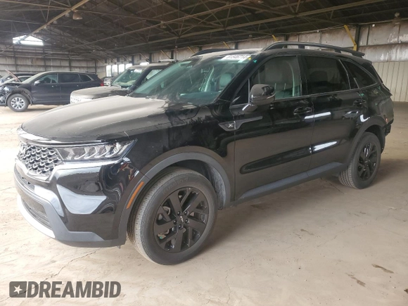 2022 Kia Sorento X-Line S with VIN 5XYRLDLC3NG146244, listed as a Copart auction lot 81546714 with 26,988 mi miles and Salvage Title. Bid and sale history available at DreamBid. Image 1.