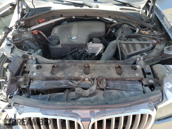 2017 BMW X3 sDrive28i with VIN 5UXWZ7C32H0X39802, listed as a Copart auction lot 51537545 with 135,379 mi miles and Salvage Title. Bid and sale history available at carsss.com. Image 13.