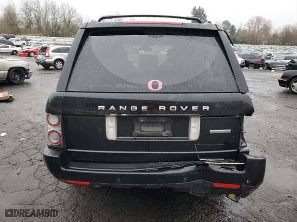 2012 Land Rover Range Rover SC with VIN SALMF1E49CA377225, listed as a Copart auction lot 84719684 with 72,098 mi miles and Salvage Title. Bid and sale history available at carsss.com. Image 6.