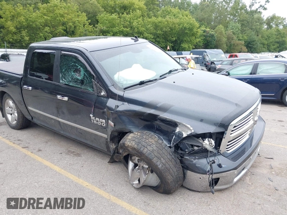 2018 Ram 1500 Big Horn with VIN 3C6RR7LT9JG230152, listed as a IAAI auction lot 40124859 with 120,700 mi miles. Bid and sale history available at carsss.com. Image 6.