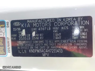 2017 Kia Sportage LX with VIN KNDPM3AC4H7211413, listed as a IAAI auction lot 41301241 with 161,093 mi miles. Bid and sale history available at carsss.com. Image 9.