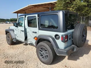 2024 Jeep Wrangler Sport with VIN 1C4PJXKN1RW323707, listed as a Copart auction lot 72608524 with 1,613 mi miles and Salvage title. Bid and sale history available at DreamBid. Image 2.