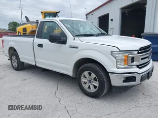 2019 Ford F-150 XL z VIN 1FTMF1C51KKC79270, wystawiony jako IAAI lot #42337543 z przebiegiem 146 916 mil mil oraz . Historia ofert i sprzedaży dostępna na DreamBid. Obrazek 1.