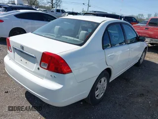 2003 Honda Civic LX with VIN 1HGES16583L004312, listed as a IAAI auction lot 41996828 with 222,270 mi miles. Bid and sale history available at carsss.com. Image 4.