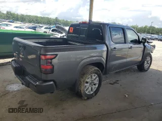 2022 Nissan Frontier SV with VIN 1N6ED1EJ4NN657098, listed as a Copart auction lot 61409315 with 29,651 mi miles and Salvage title. Bid and sale history available at DreamBid. Image 3.