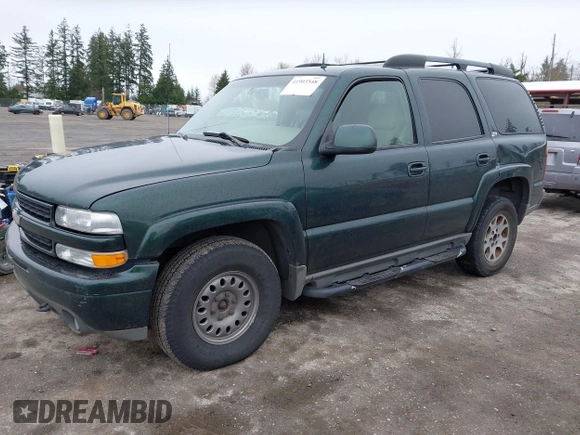 2002 Chevrolet Tahoe Z71 with VIN 1GNEK13Z82R181919, listed as a IAAI auction lot 41903548 with 375,453 mi miles. Bid and sale history available at carsss.com. Image 2.