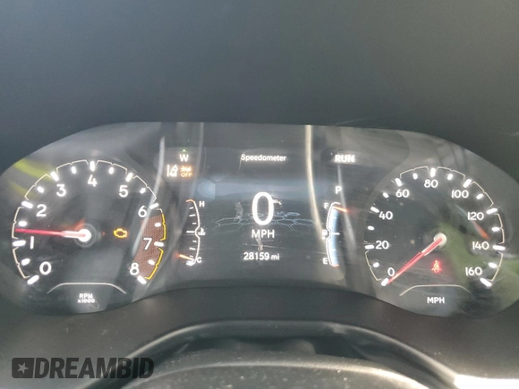 2023 Jeep Compass Latitude Lux z VIN 3C4NJDFNXPT522385, wystawiony jako Copart lot #57990555 z przebiegiem 28 159 mil mil oraz Szkoda całkowita • Salvage title. Historia ofert i sprzedaży dostępna na DreamBid. Obrazek 9.