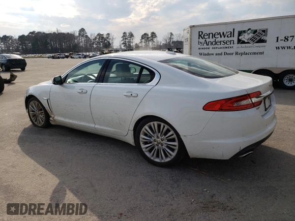 2012 Jaguar XF Portfolio with VIN SAJWA0HB4CLS36605, listed as a Copart auction lot 47179245 with 115,611 mi miles and Salvage Title. Bid and sale history available at carsss.com. Image 2.