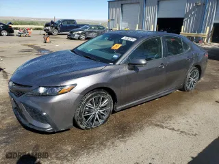 2024 Toyota Camry SE with VIN 4T1G11AK5RU206353, listed as a Copart auction lot 53579545 with 46,294 mi miles and Clean Title. Bid and sale history available at carsss.com. Image 1.