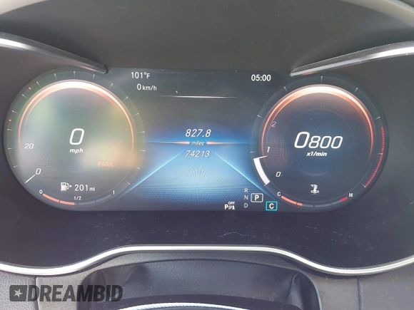 2020 Mercedes-Benz C 300 with VIN 55SWF8DB2LU323828, listed as a IAAI auction lot 42240835 with 74,213 mi miles and . Bid and sale history available at DreamBid. Image 7.